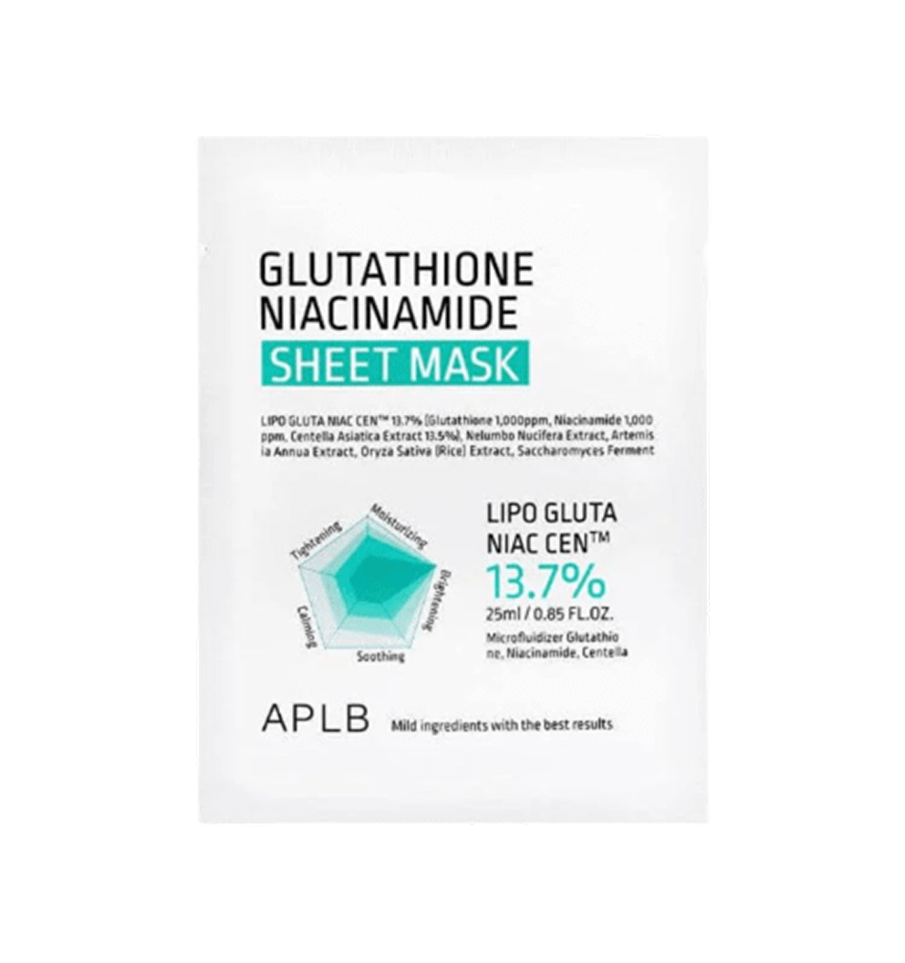 Mascarilla APLB Glutatión Niacinamida