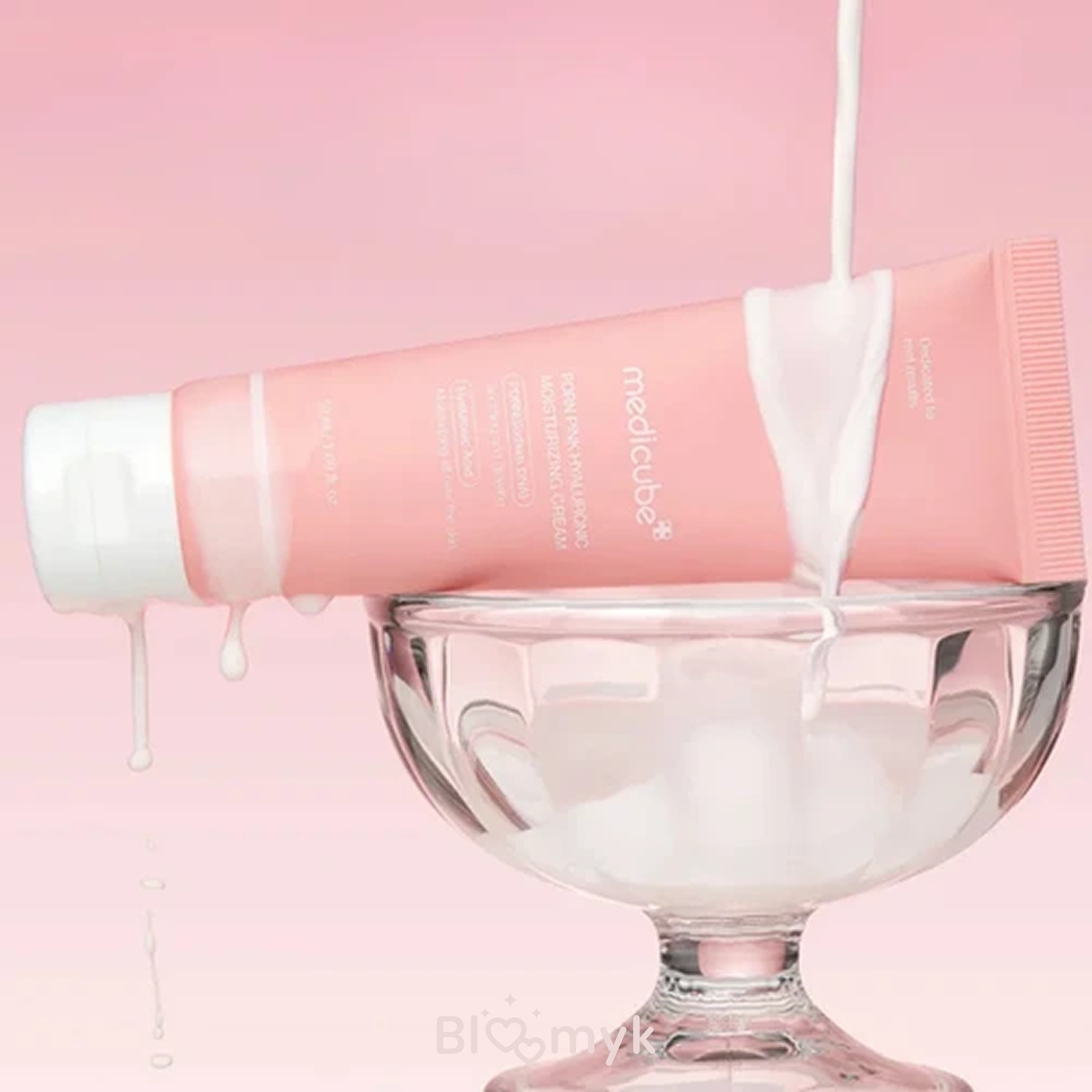 Medicube Salmon DNA PDRN Crema Hidratante Hialurónica Rosa